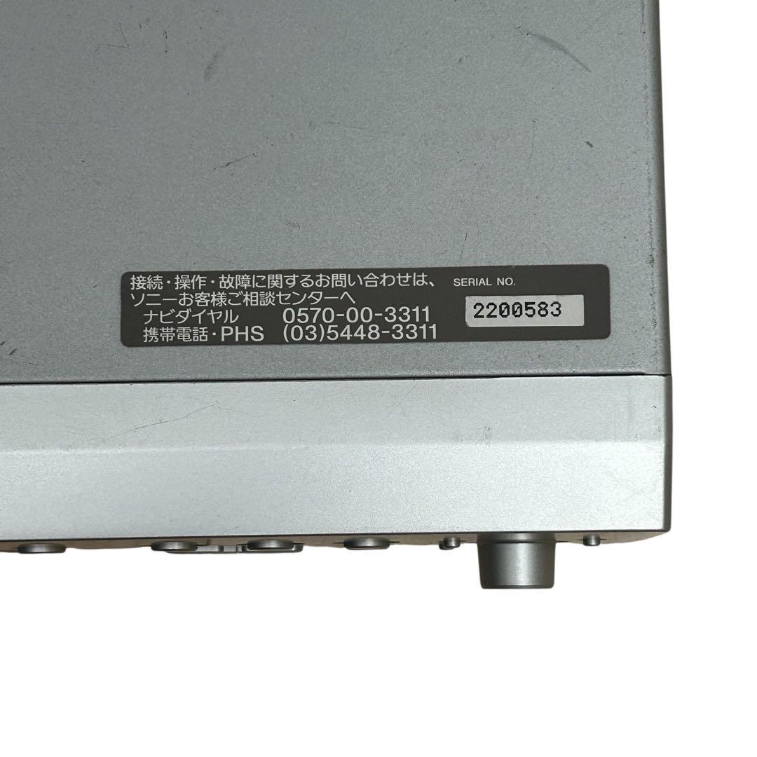 ソニー MDS-JE580 MDデッキ 完動品 リモコンなし