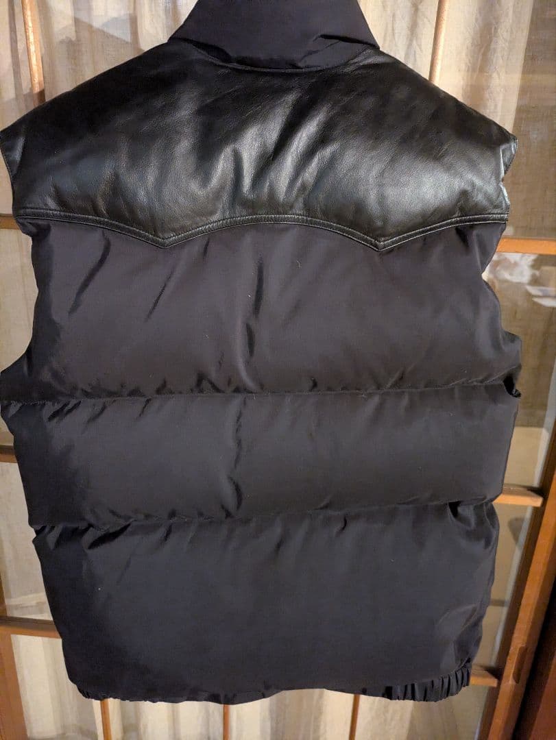 Crescent Down Works ダウンベスト M 黒