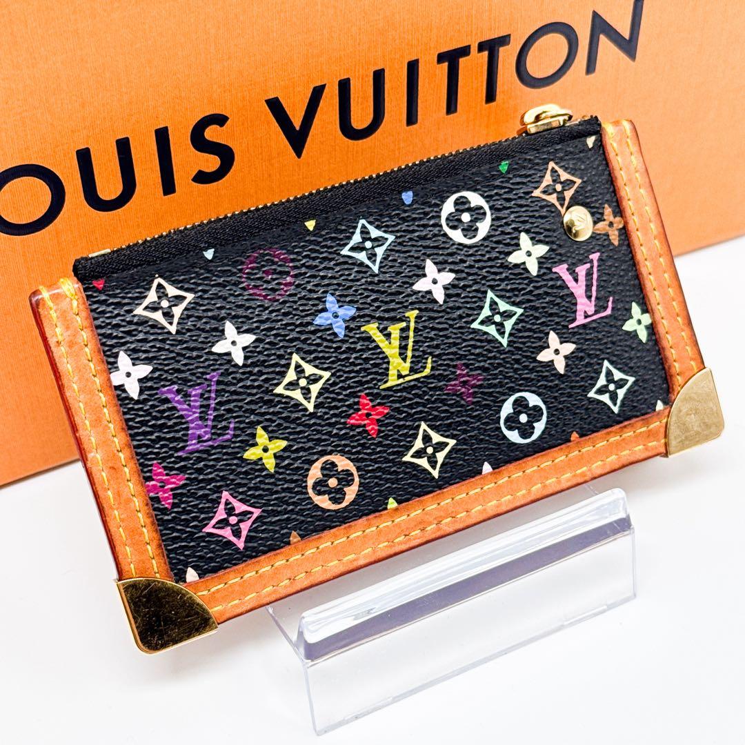 ルイヴィトン モノグラム マルチカラー ポシェットクレ ケース 小銭入れ