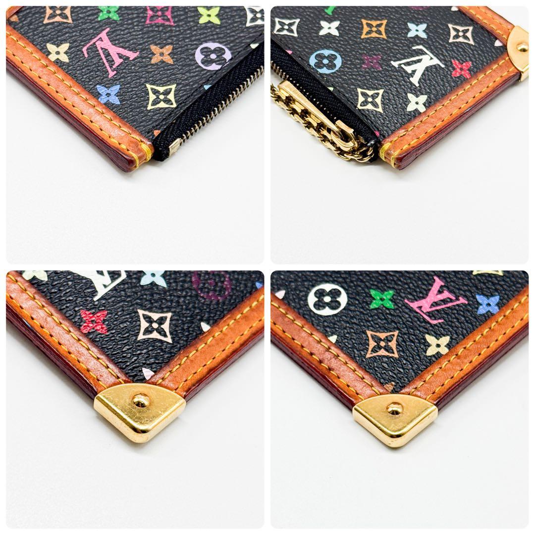 ルイヴィトン モノグラム マルチカラー ポシェットクレ ケース 小銭入れ