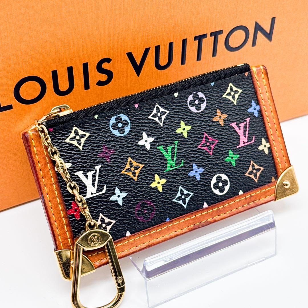 ルイヴィトン モノグラム マルチカラー ポシェットクレ ケース 小銭入れ