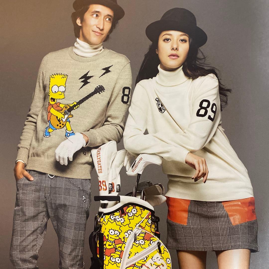 美品♡パーリーゲイツ♡スカート♡グレンチェック♡ブラック♡ホワイト♡グリーン♡M