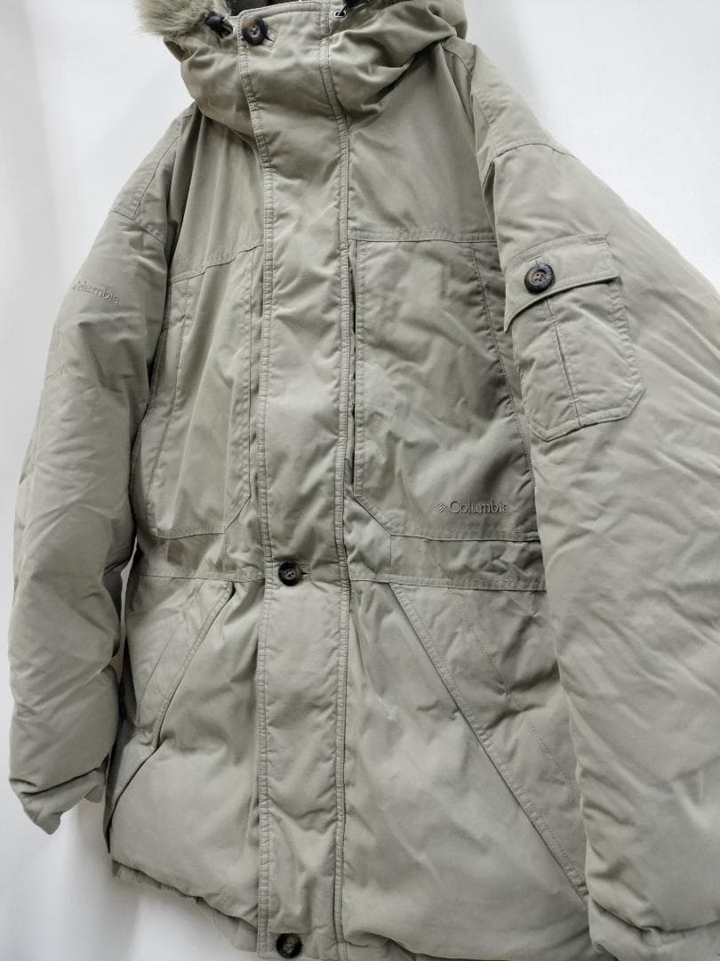 コロンビア/アイスウィンドパーカ /肉厚ダウンコート/ファー取り外し可/2WAY