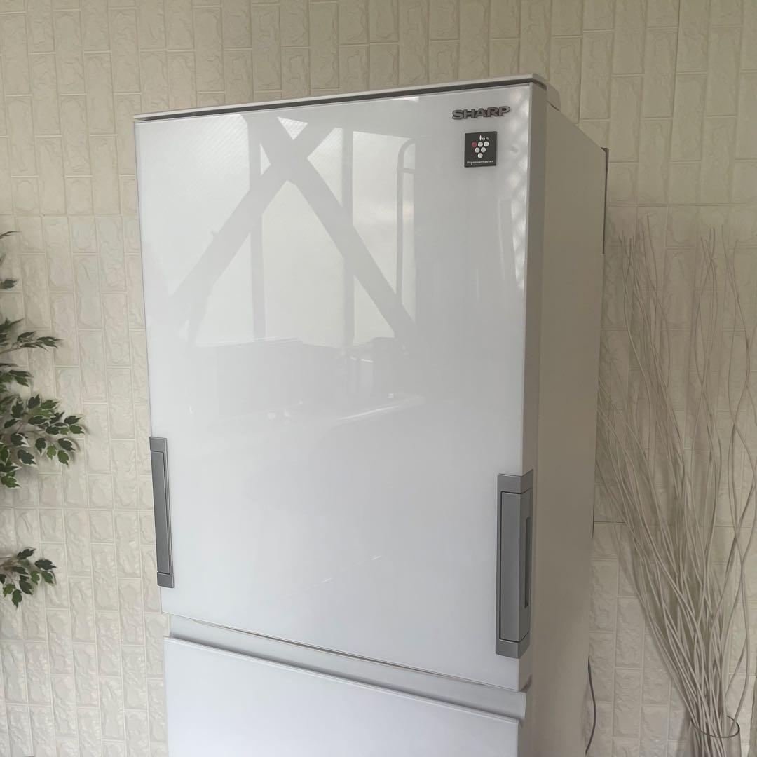 都内23区配送無料✨シャープ　冷蔵庫　SJ-GW35J 2023年　ガラストップ