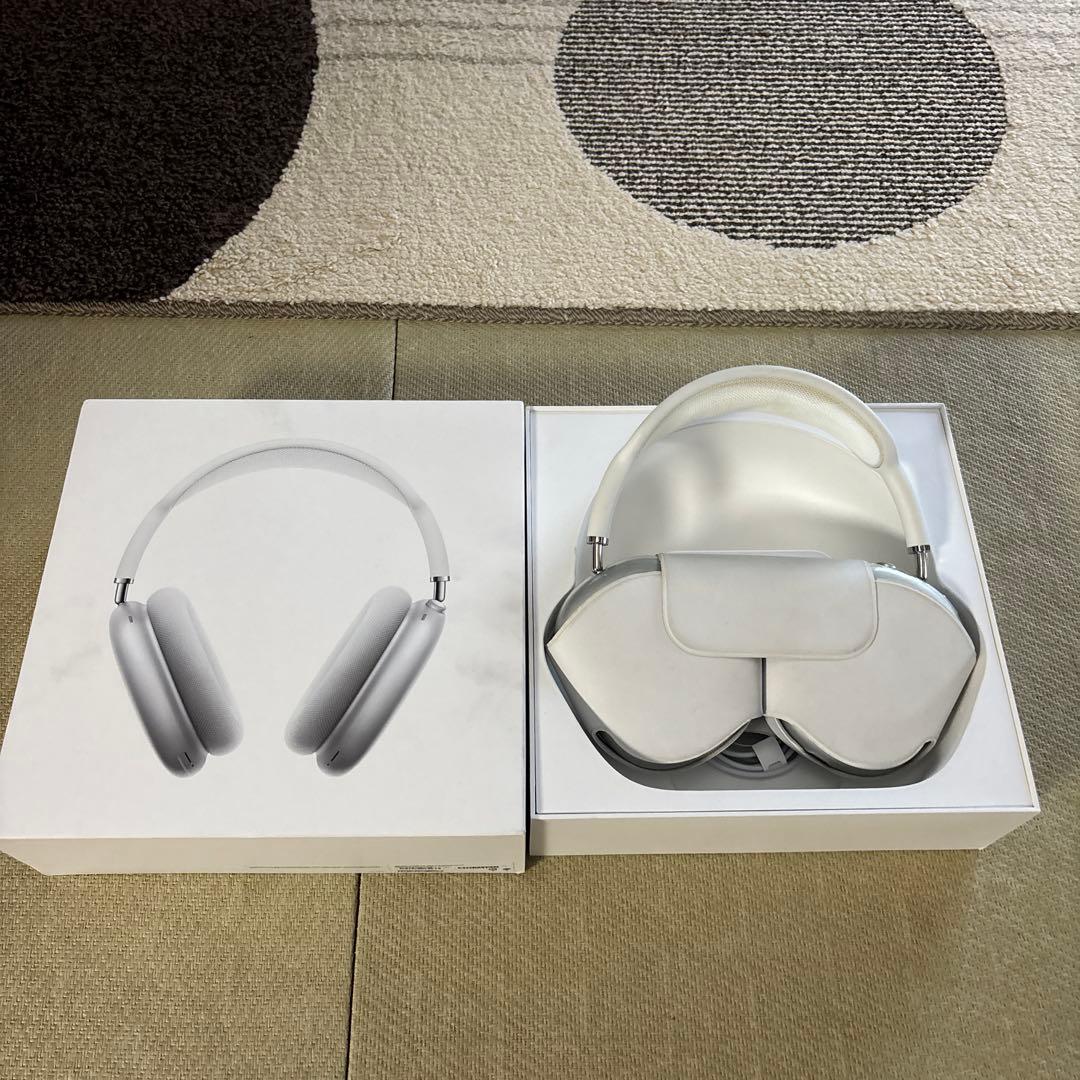 美品　Apple AirPods Max シルバー　エアポッツマックス