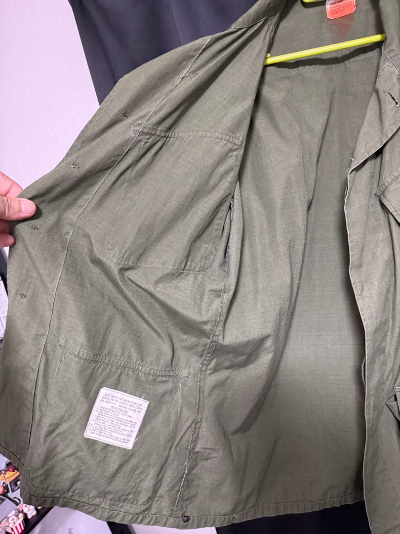 ジャングルファティーグ ジャケット1969年 5th SMALL-SHORT