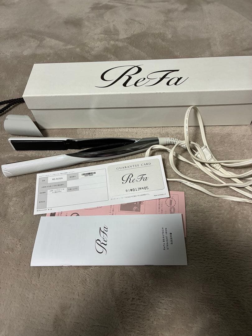 ヘアアイロン ReFa BEAUTECH STRAIGHT IRON
