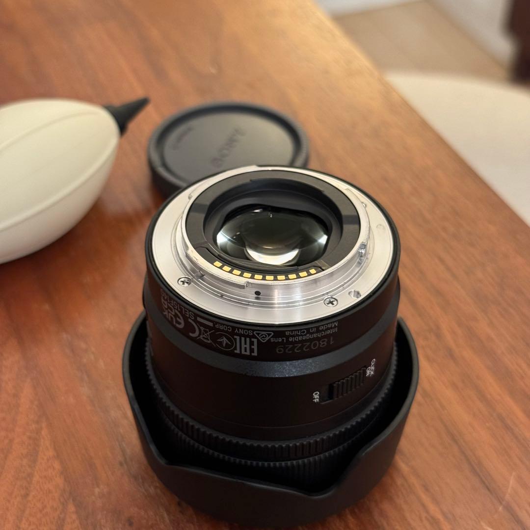 [保護レンズ付き]SEL15F14G Eマウントレンズ