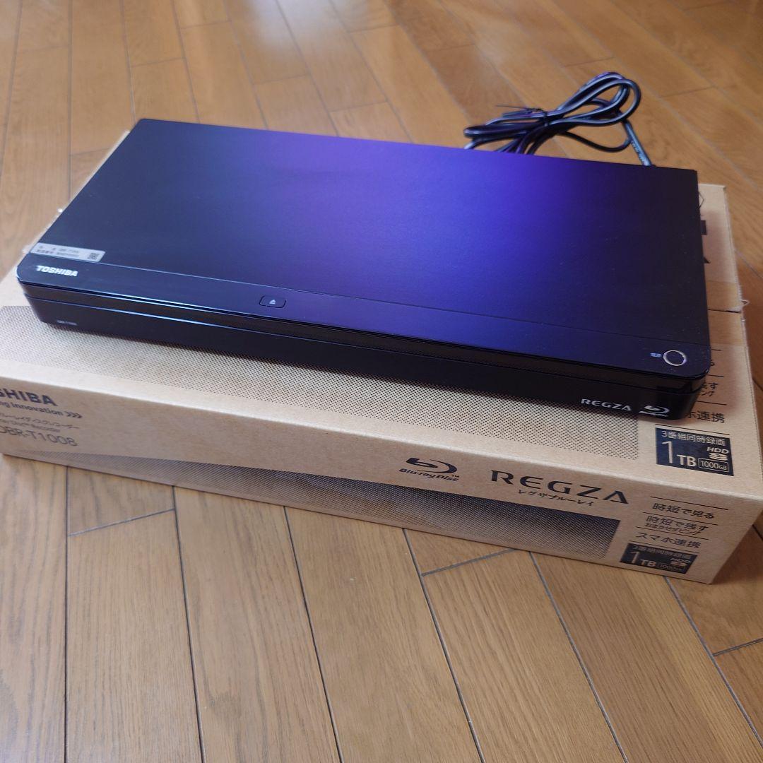 TOSHIBA Blu-ray Discレコーダー DBR-T1008 中古美品