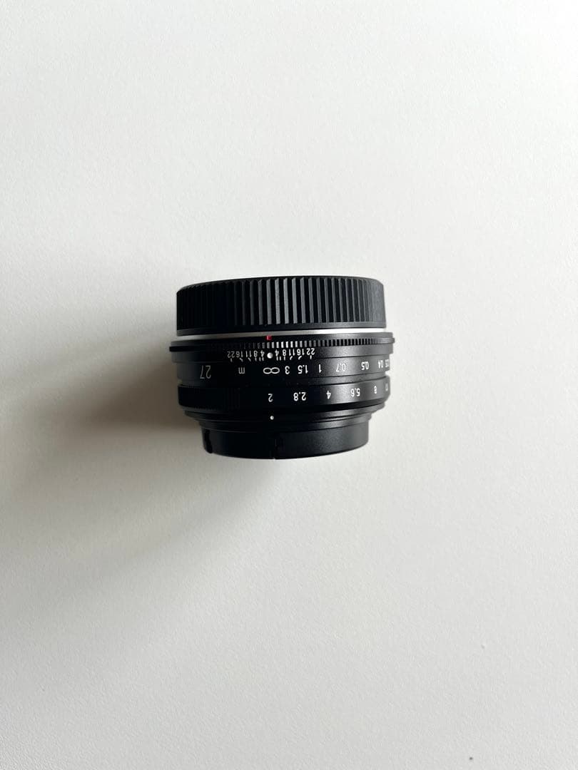 【美品】フォトグレンダー ULTRON 27mmF2 X-mount ブラック