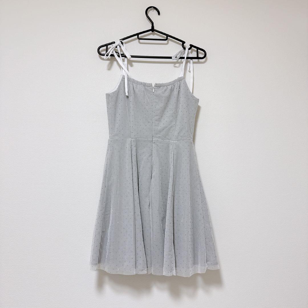 ROBE de FLEURS スプリングツイード プリティ フレア ミニドレス