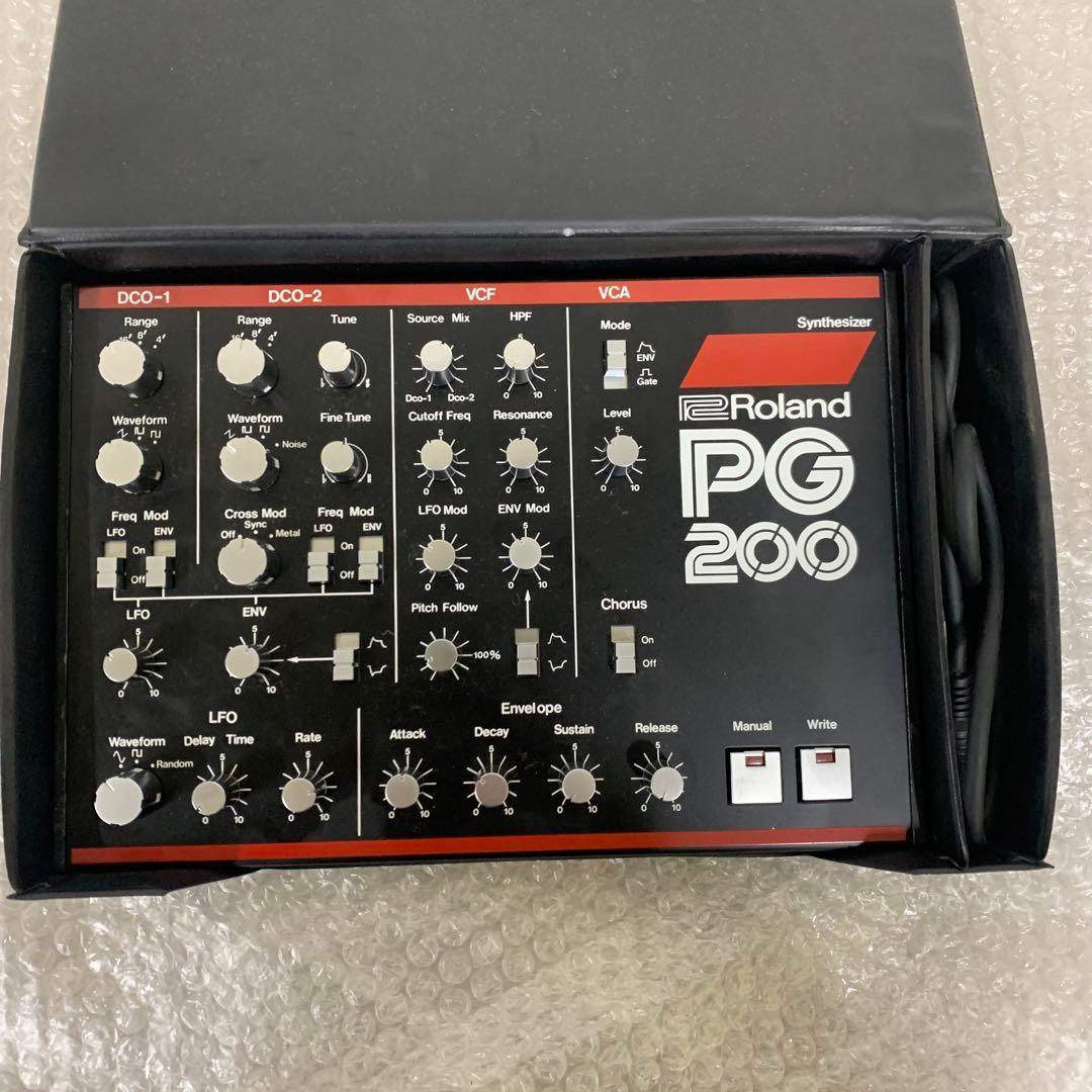 Roland PG-200シンセサイザー　プログラマー