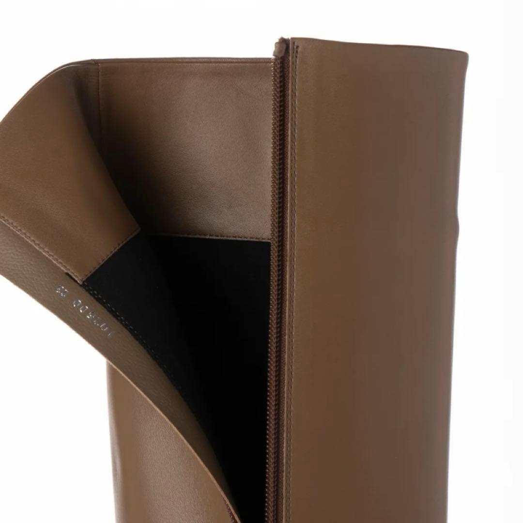 未使用❤️セブントゥエルブサーティー　レザー美脚ロングブーツニコちゃんさま