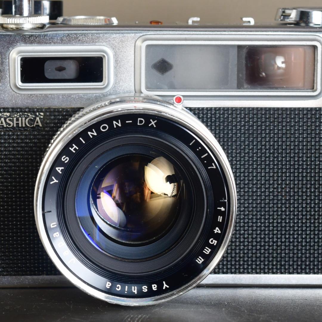 分解清掃済み☆ YASHICA ELECTRO35 ゴールドメカニカ初期保証☆➂