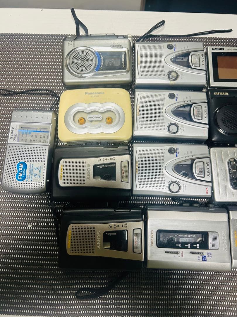 ラジオ・カセットプレーヤーセット 17個 ジャンク