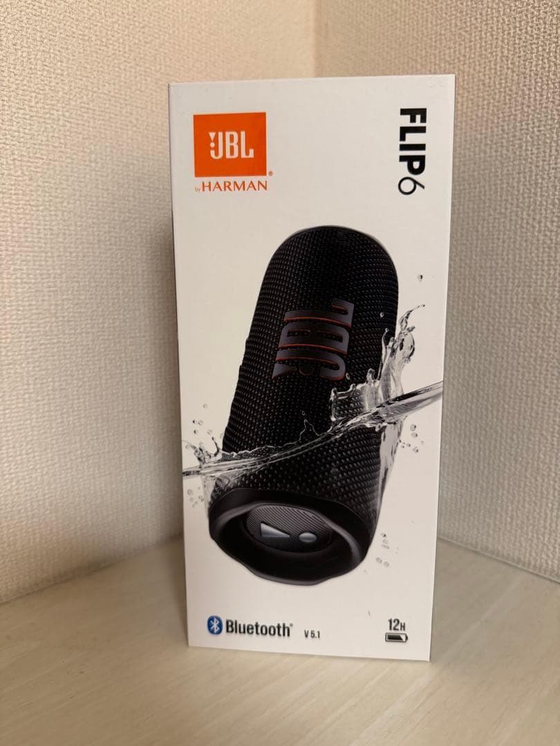 【新品未開封】JBL FLIP6 ブラック　Bluetoothスピーカー