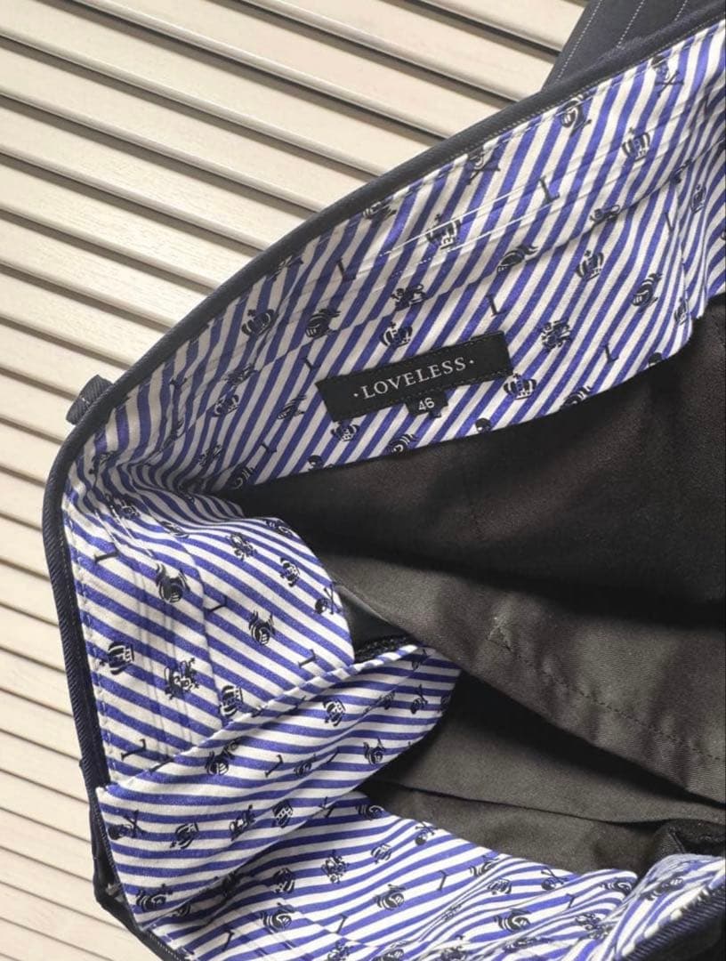 五輪開幕キャンペーン【未使用 新品】ラブレス スーツ［イタリア カノニコ生地］