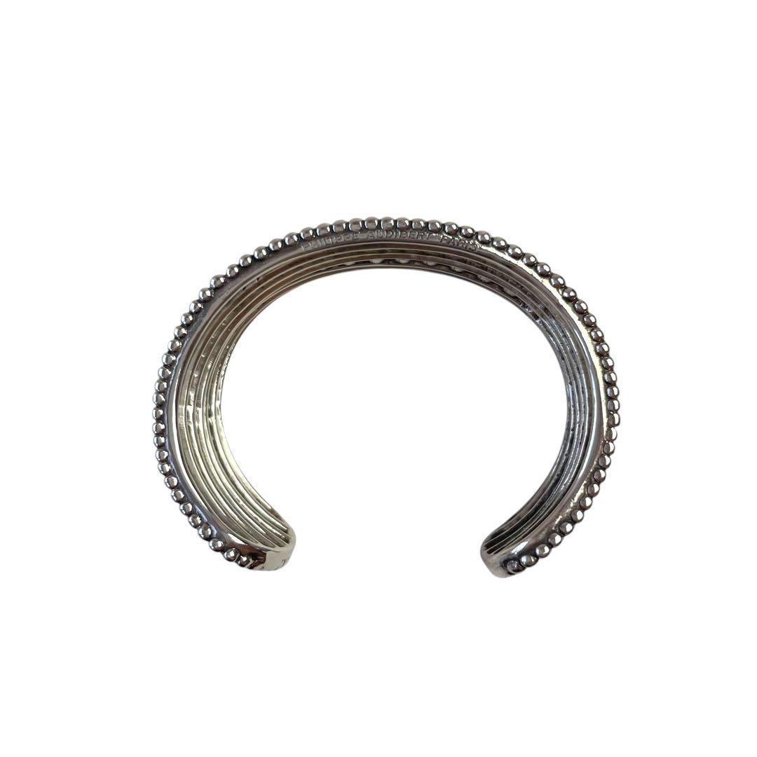 希少 PHILIPPE AUDIBERT ガイラン シルバーカラー バングル