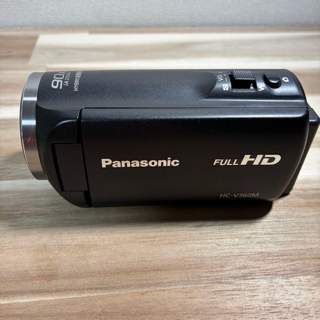 動作品 美品 Panasonic HC-V360M ビデオカメラ