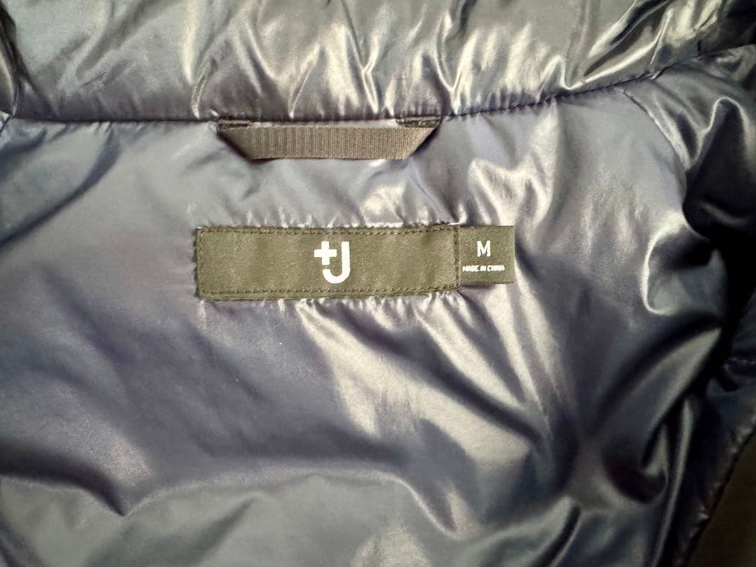 2025復刻版★ユニクロ +J ハイブリッドダウンオーバーサイズパーカ 黒 M