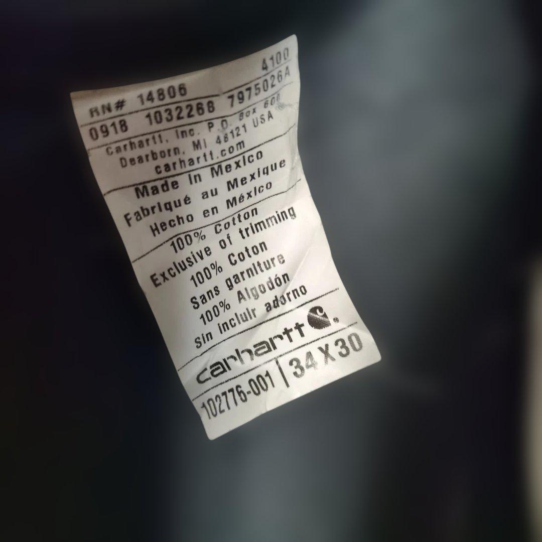 う*ら様 Carhartt ブラック オーバーオール　ダブルニー