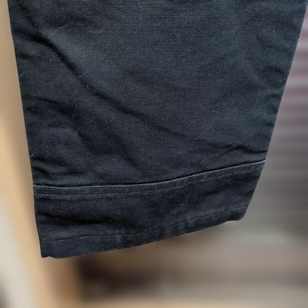 う*ら様 Carhartt ブラック オーバーオール　ダブルニー
