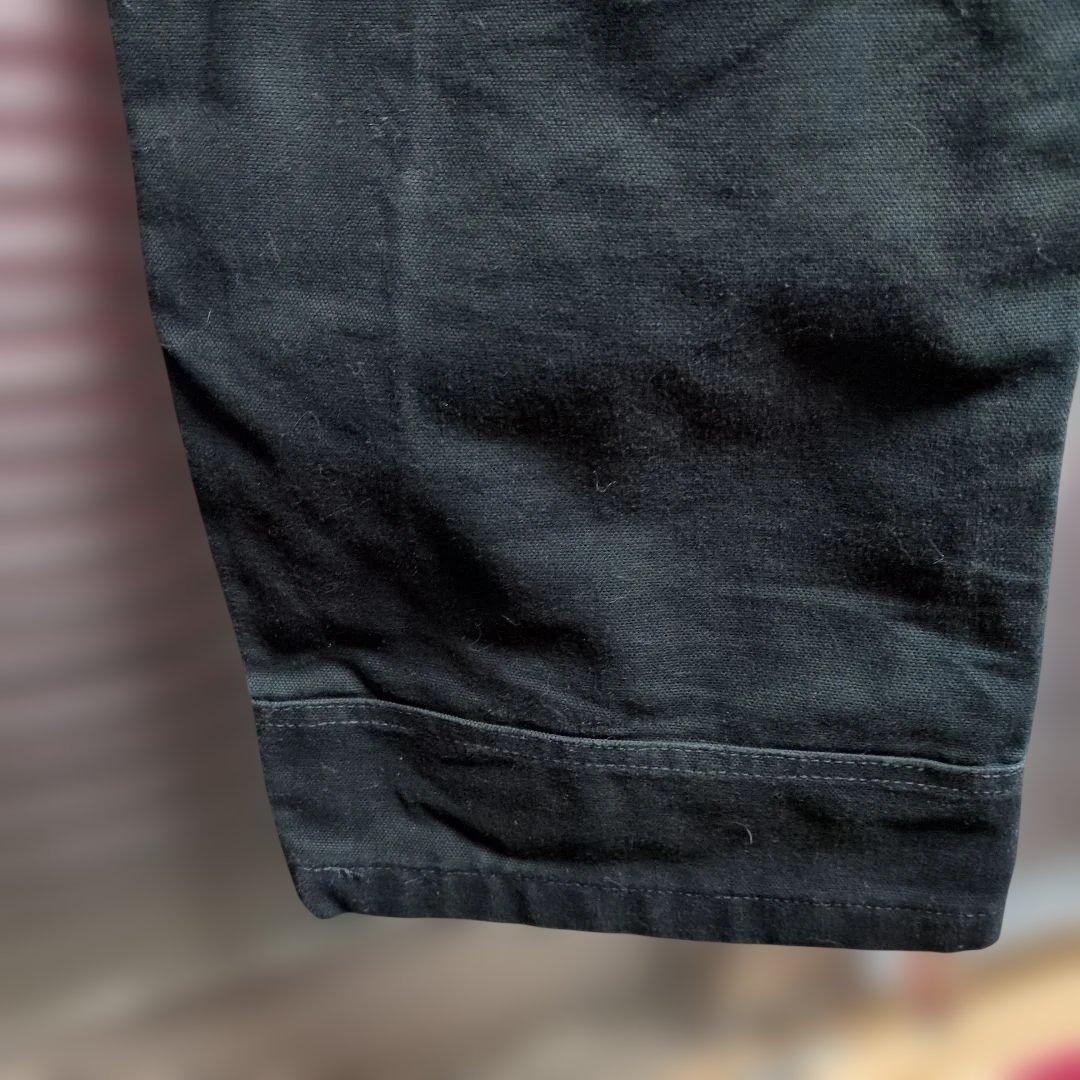 う*ら様 Carhartt ブラック オーバーオール　ダブルニー