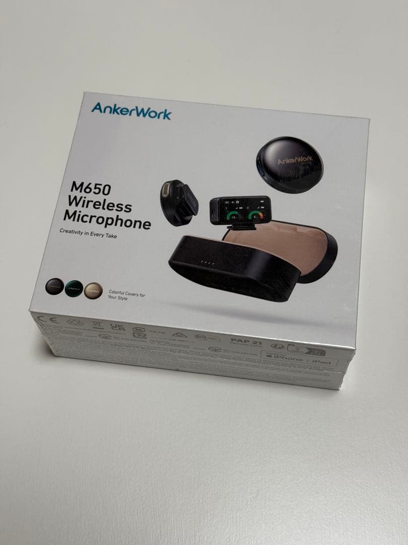 【新品】AnkerWork M650 Wireless Microphone 黒