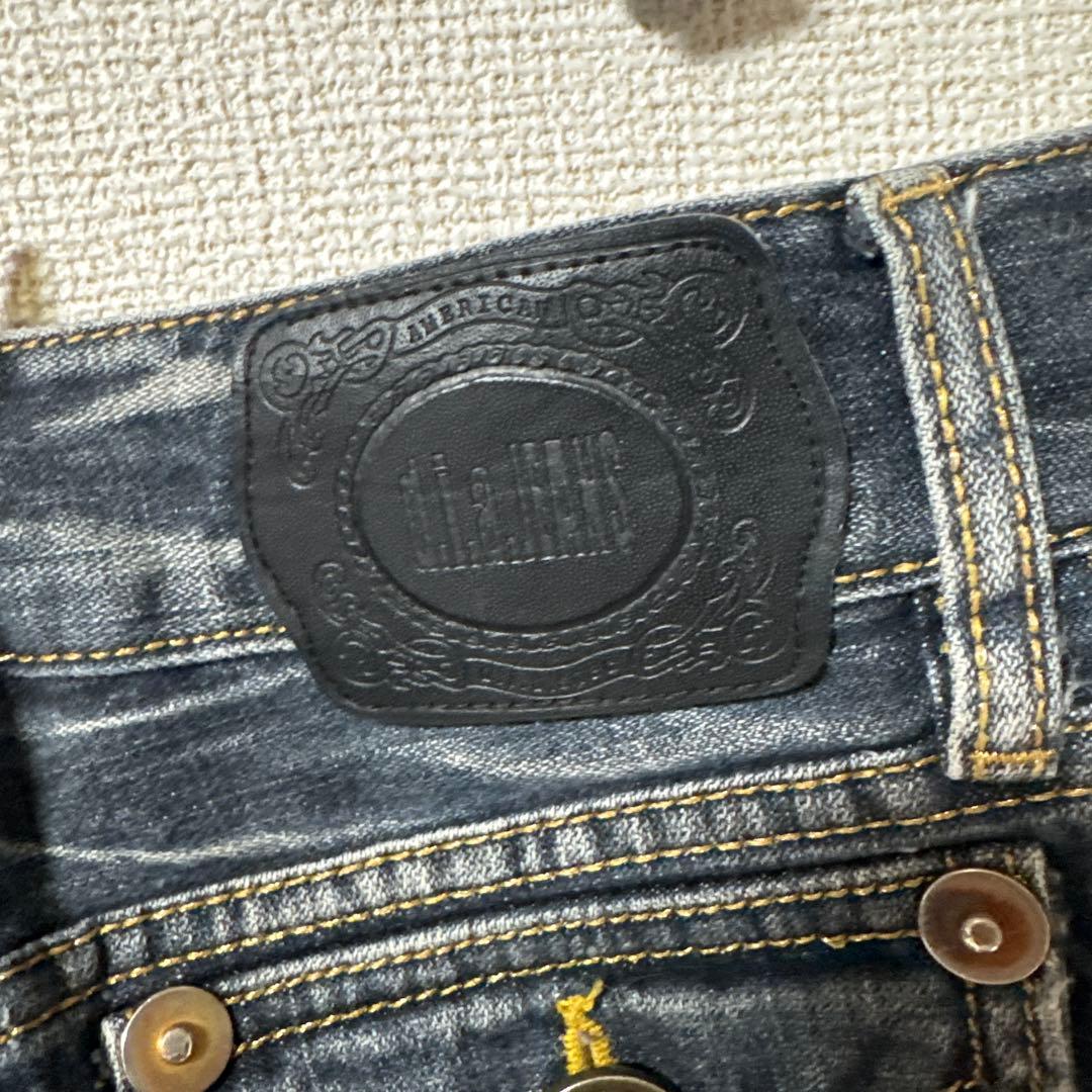 SONGEURd.i.a. 両サイド編み上げマイクロ丈パンツ