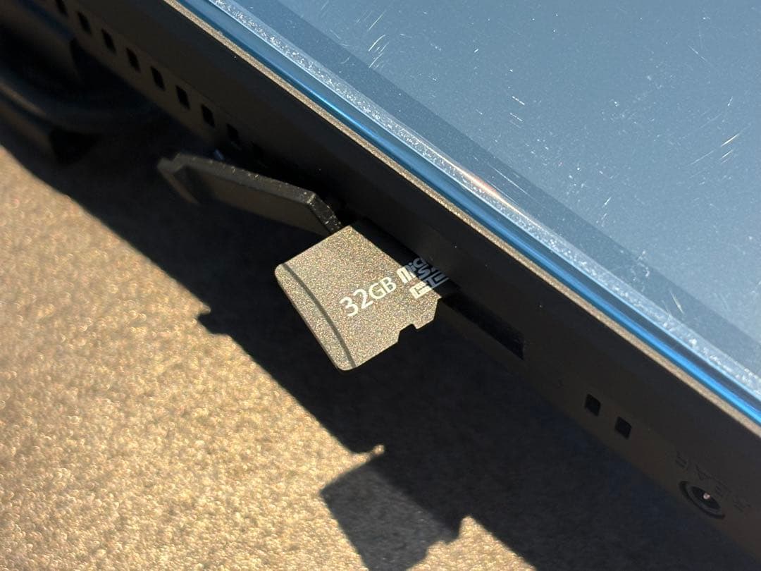 送料無料✨コムテック　ミラー型ドライブレコーダー　ZDR038 取扱説明書付！