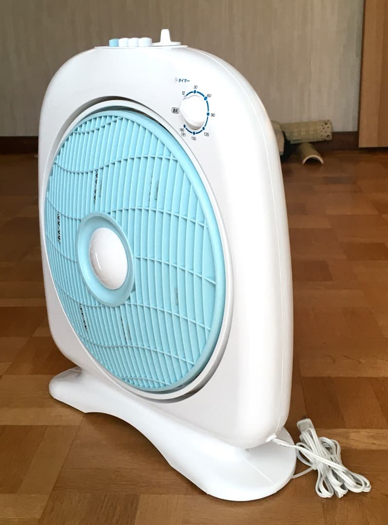 マイナスイオン扇風機 『新林の滝（森林の滝）』 ブルー PR-25(BLU)