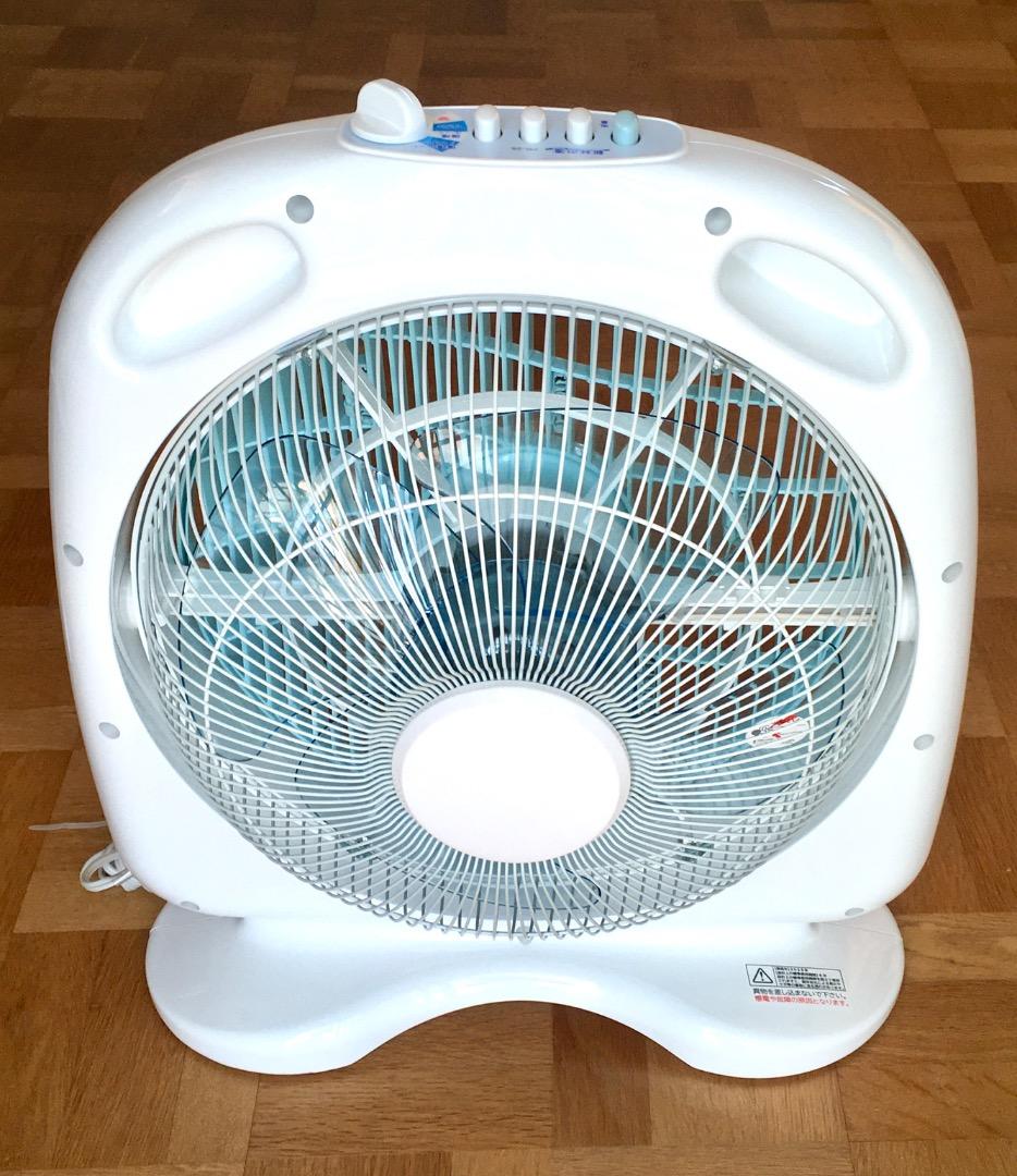 マイナスイオン扇風機 『新林の滝（森林の滝）』 ブルー PR-25(BLU)