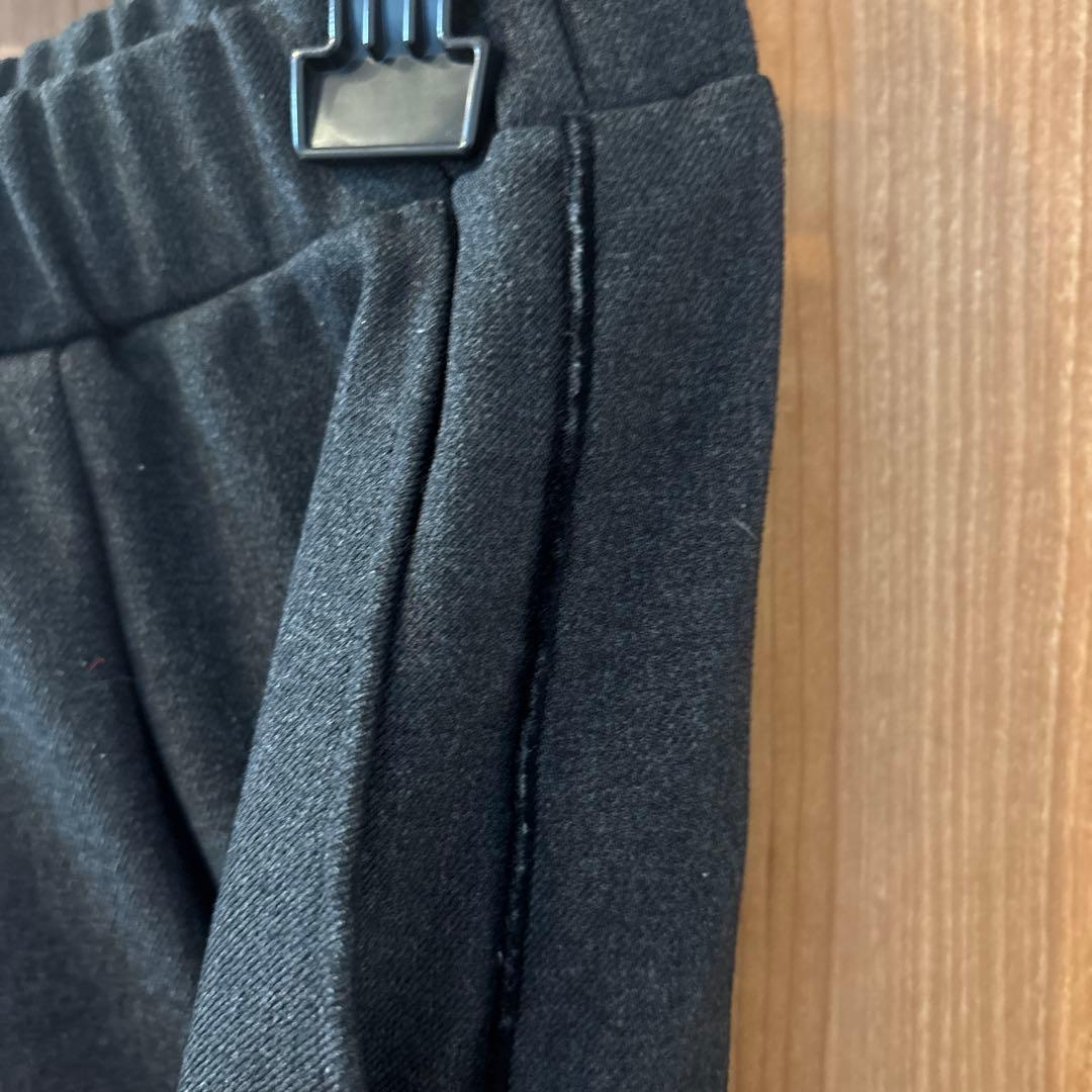 OUR パイピング使いのセミワイドパンツ