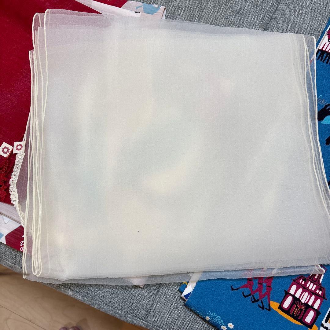 ふりふ　浴衣　帯　兵児帯セット　猫　トランプ