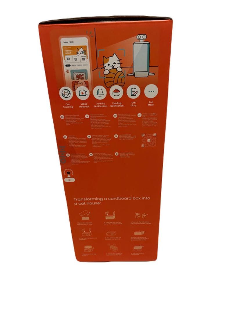 自動給餌器　猫用　スマート　見守りロボット　AIカメラ レーザー　見守りカメラ