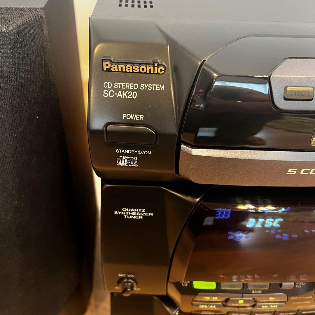 良好　Panasonic マッシュ SC-AK20 5チェンジャー 現状渡し