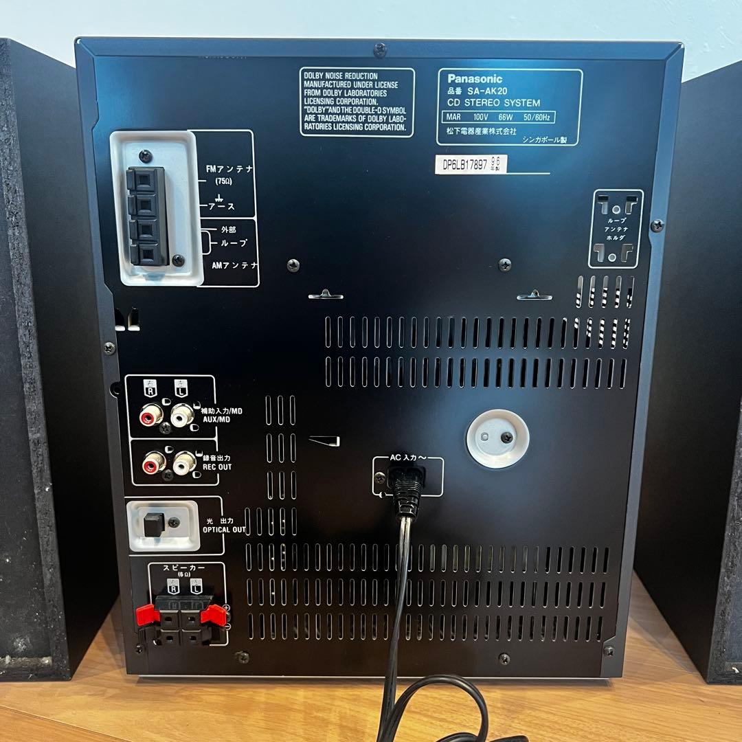 良好　Panasonic マッシュ SC-AK20 5チェンジャー 現状渡し