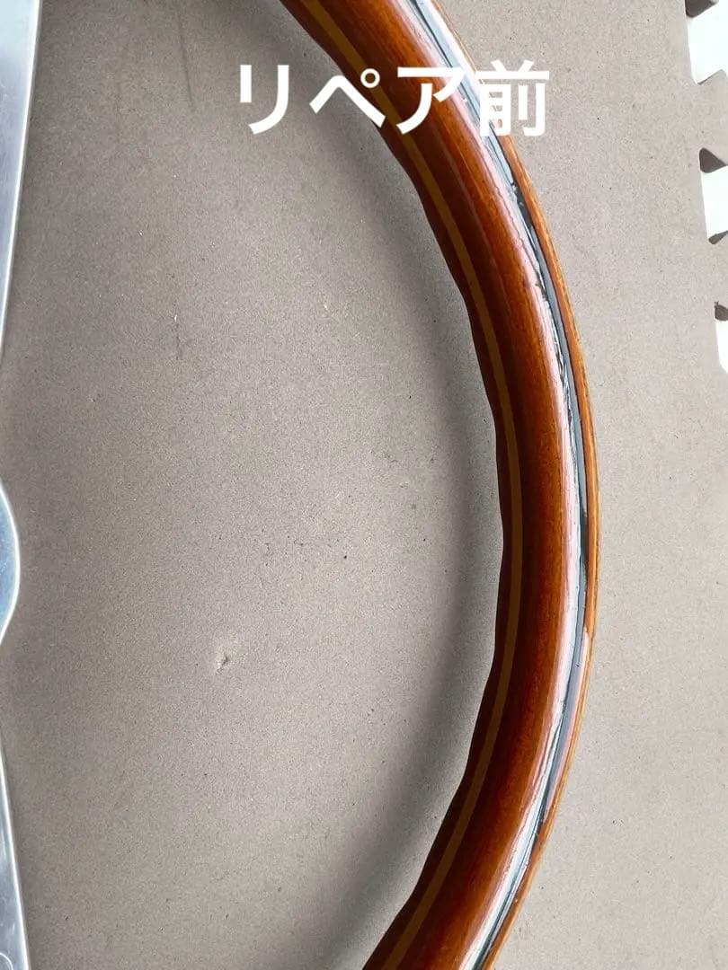 当時物正規品 【大径 希少】φ39 ナルディクラシックウッドステアリング
