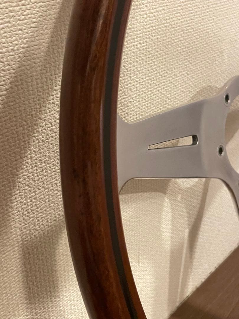 当時物正規品 【大径 希少】φ39 ナルディクラシックウッドステアリング