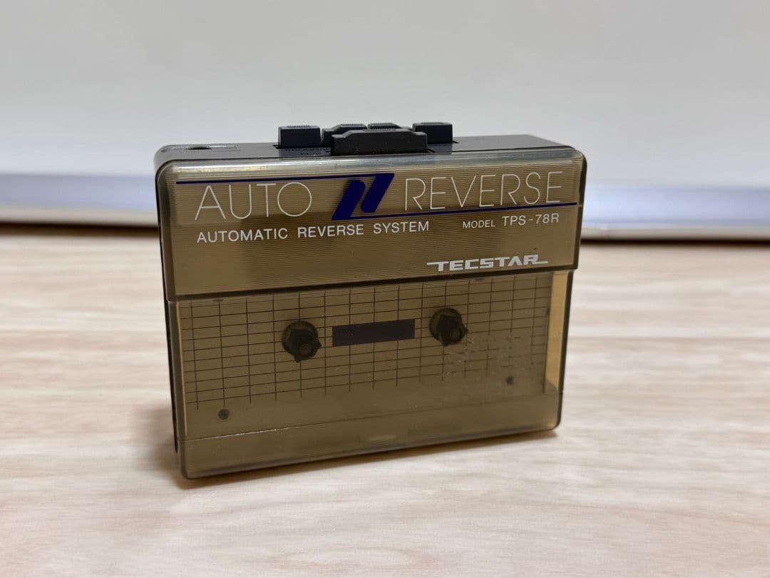 TECSTAR TPS-78R カセットプレーヤー AUTO REVERSE