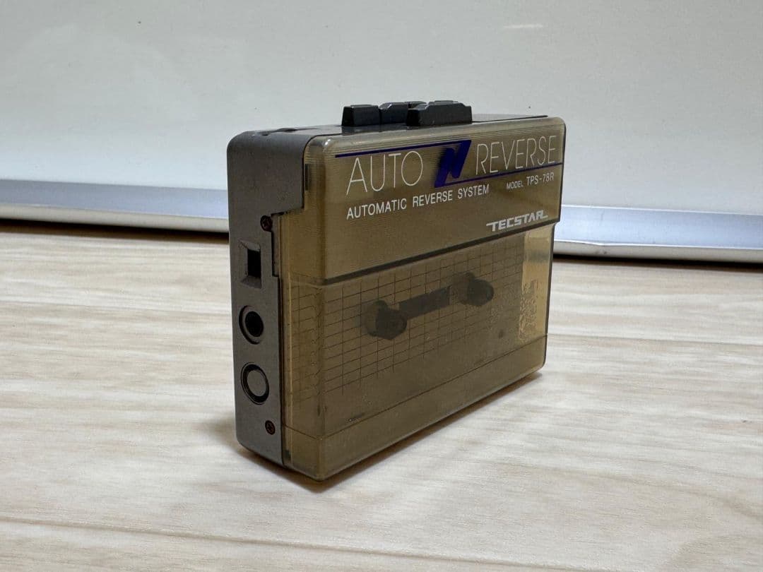 TECSTAR TPS-78R カセットプレーヤー AUTO REVERSE