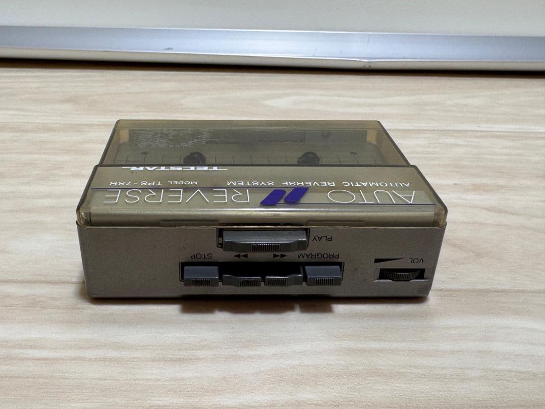 TECSTAR TPS-78R カセットプレーヤー AUTO REVERSE