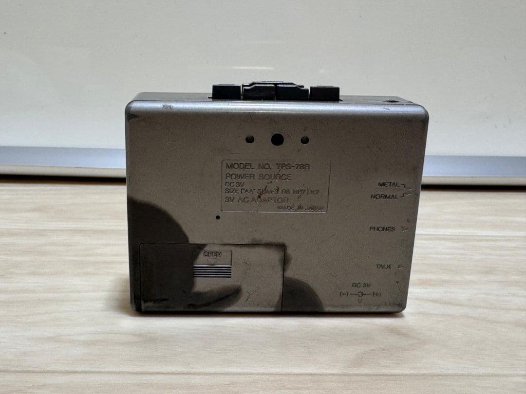 TECSTAR TPS-78R カセットプレーヤー AUTO REVERSE