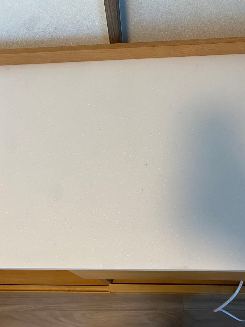 アルダー天然木人工大理石トップ間仕切りカウンターディノス　堀田木工