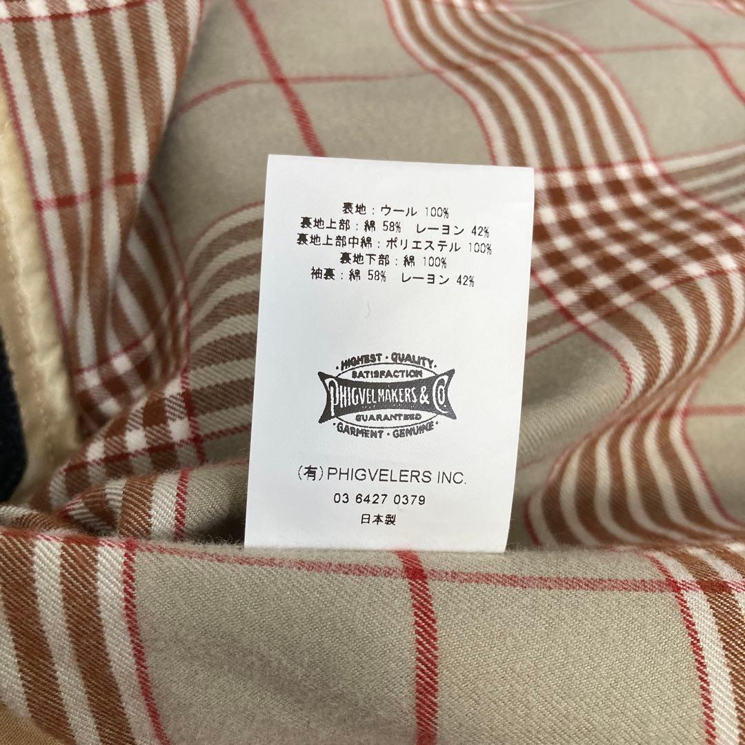 【ゴリラGO！】PHIGVELフィグベル　WOOLSMOCKCOAT