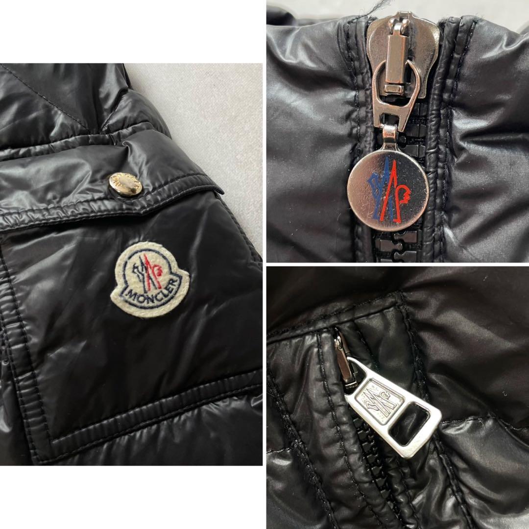 美品 MONCLER MAYA マヤ ダウンジャケット ブラック メンズ M 2