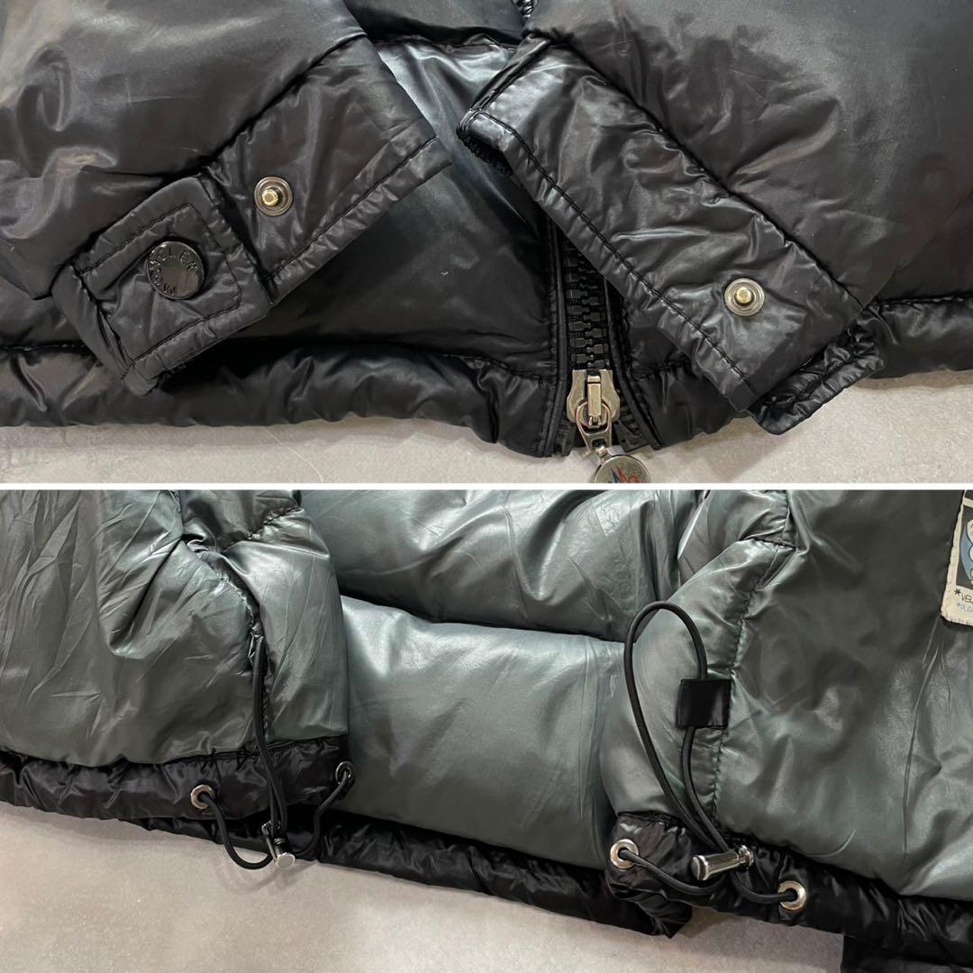美品 MONCLER MAYA マヤ ダウンジャケット ブラック メンズ M 2