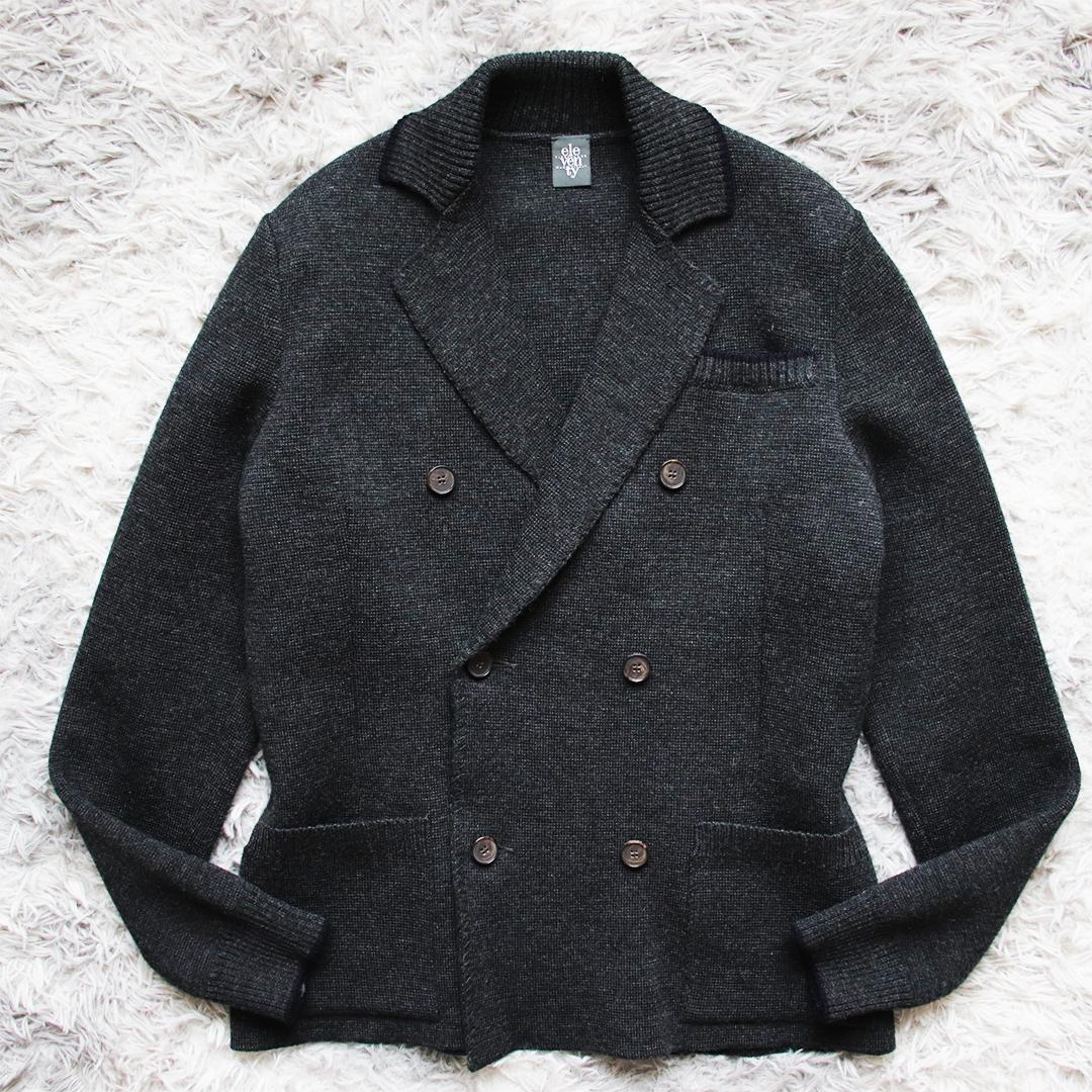 【KOUKAYA】希少✨イレブンティ ニットダブルテーラードジャケット