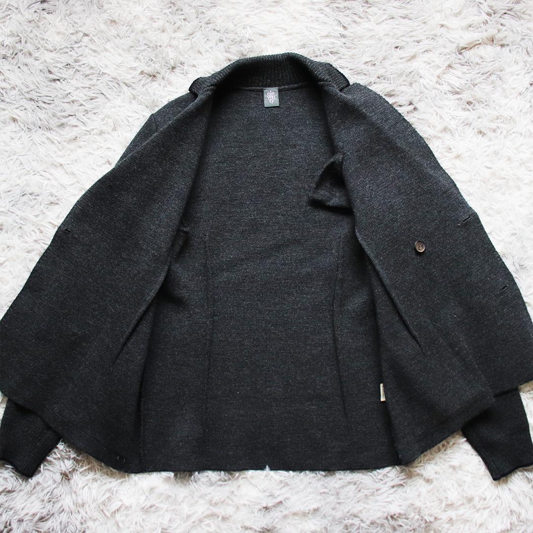 【KOUKAYA】希少✨イレブンティ ニットダブルテーラードジャケット
