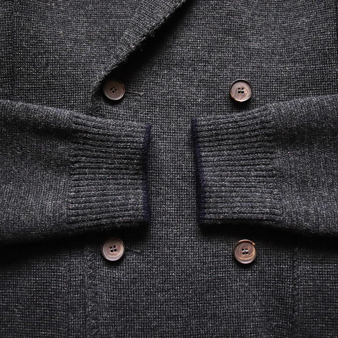 【KOUKAYA】希少✨イレブンティ ニットダブルテーラードジャケット